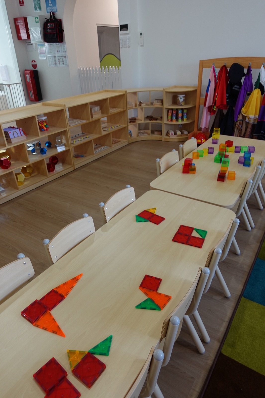 Children engaged in play-based learning activities at Greenhills Explorers